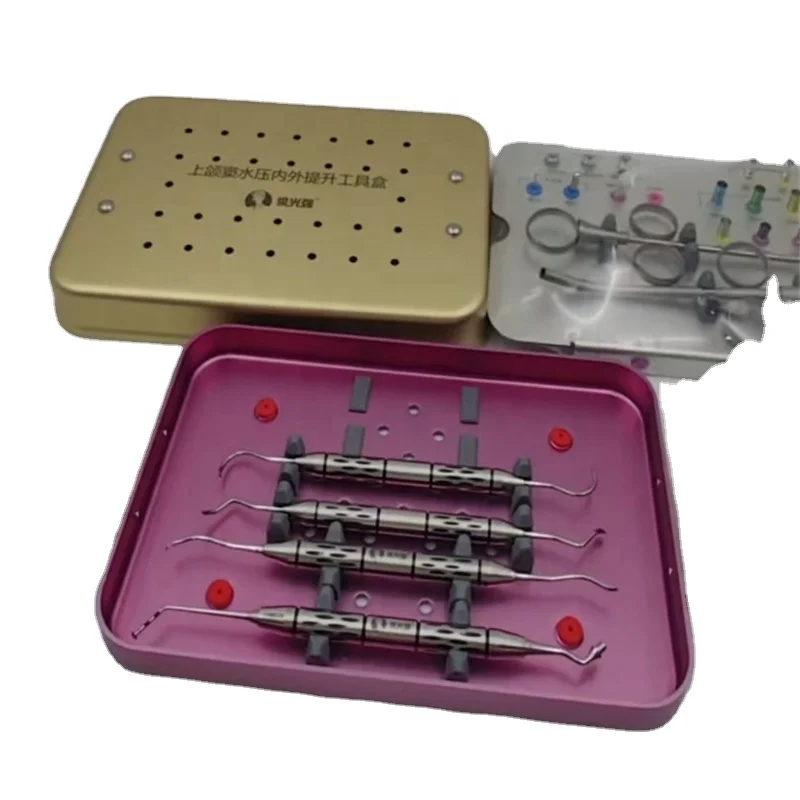 Latest Technology Dental Maxillary Sinus Water Pressure Internal and External Lifting Tool Box