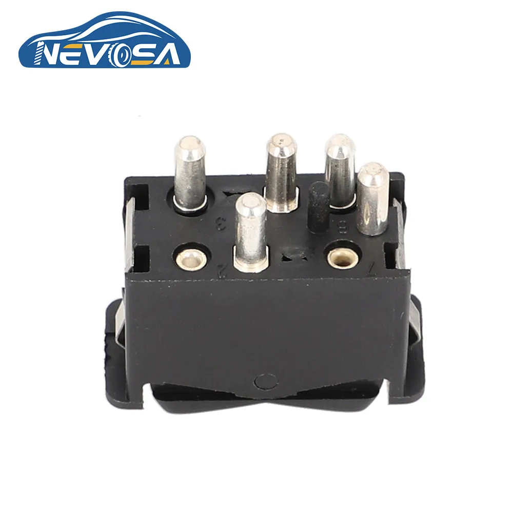 NEVOSA 0008208310 For Mercedes R107 380SL 560SL APA Car LHD Front Left Power Window Switch Single Button 0028203510 A0008208310