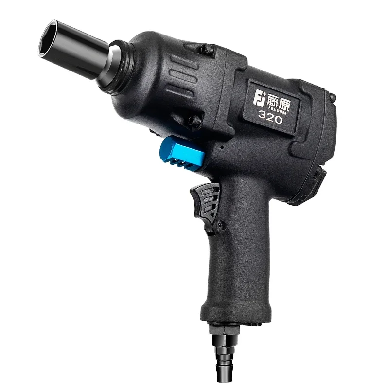 Professional Grade 1/2'' Pneumatic Impact Wrench Set with Sturdy Storm Air Gun and Accessories AA