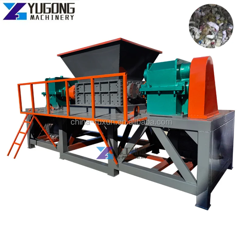 Plastic Crusher /wood/metal/waste/glass Paper Shredder  Plastic Grinder Machine Scrap Metal Shredders