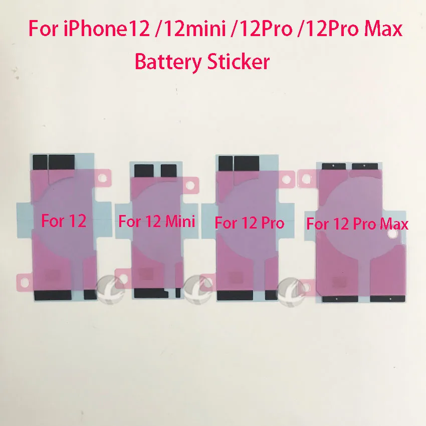 100Pcs / Lot All New Battery Sticker For iPhone 12 Pro Mini Max 12Pro 12Mini Adhesive