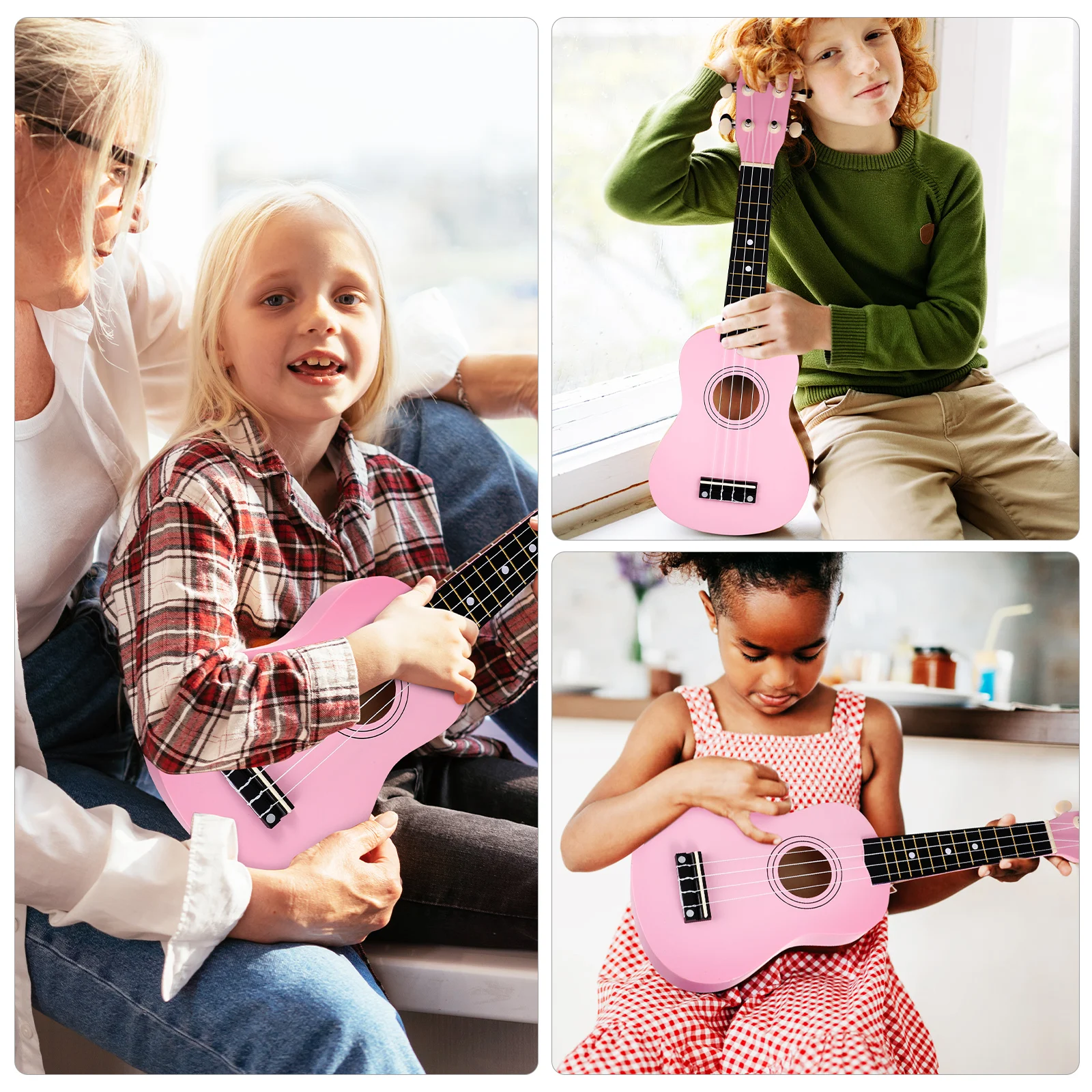 

Ukulele Suit Hawaiian Instrument Toddler Musical Instruments for Beginners Toys Kids Accessories