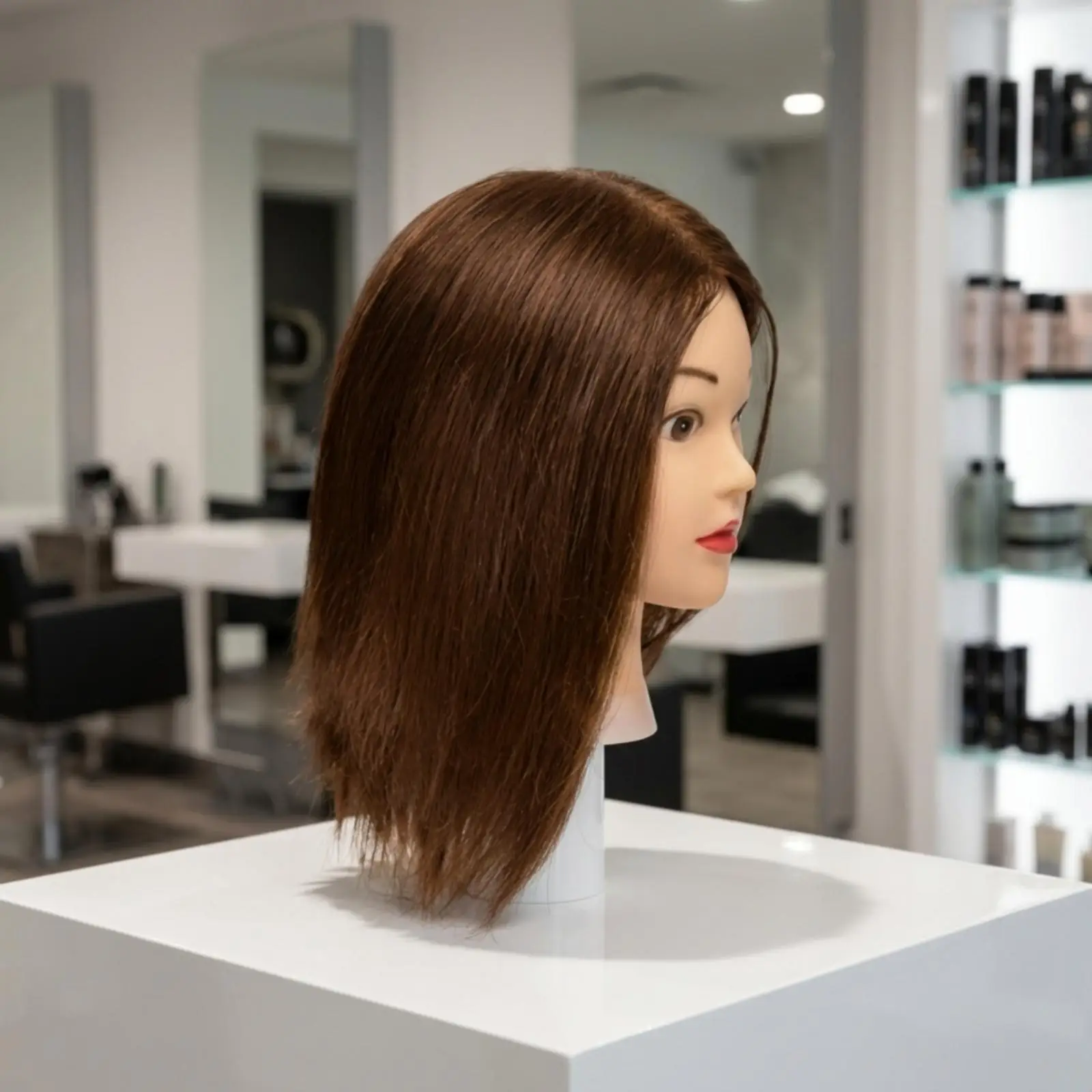 Hairdressing Mannequin Head | Professional-Grade, Hair practice head