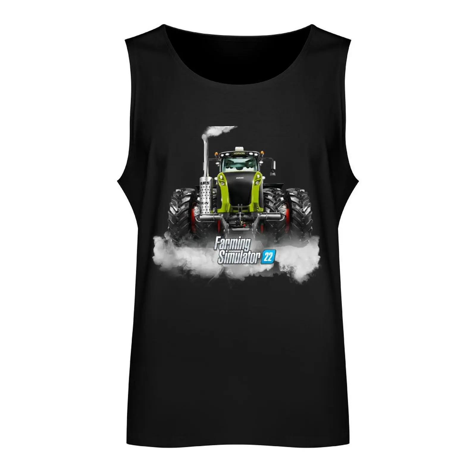 Farming Simulator Kids 22 Class Xerion Tank Top Men's tops cotton t-shirts man gym shirt man