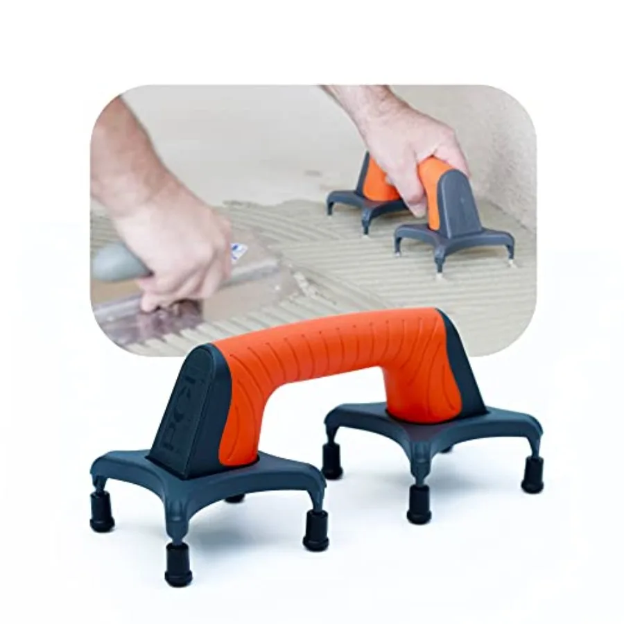 

EasyLean Trowel Support Tool Proudly Made-in-the-USA Handy Hand Tool for Flooring Drywall Cement and Adhesive Application Suppo