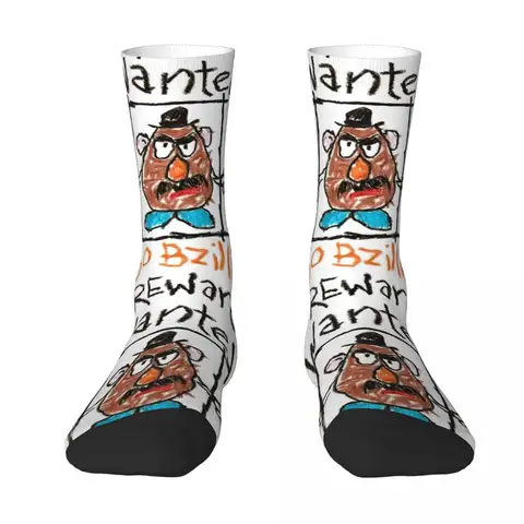 Rahat istedi Mr patates ödül oyuncak hikayesi kadınlar erkekler için % futbolcu çorapları Polyester orta tüp çorap
