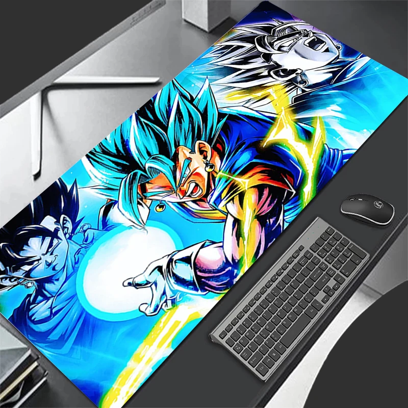 

Дизайн коврика для мыши Нескользящий настольный коврик Dragon Ball Z DBZ Игровые аксессуары Сшитые края для дома и игр Коврик для геймера Коврик для мыши