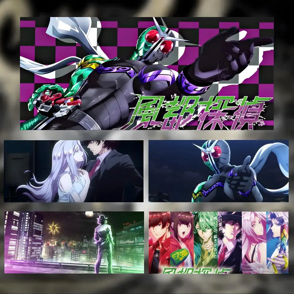 Cool Mysterious Anime Philip F-Fuuto PI Mouse Pad Large Thick Desk Pad Stitched Edges Gaming Mouse Mat for PC