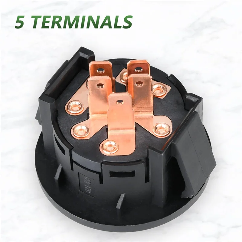 

ABKU-Ignition Switch 3 Postion With Key For Exmark Toro 117-2221 137-4100 Z Master Time Cutter SS ZS Series