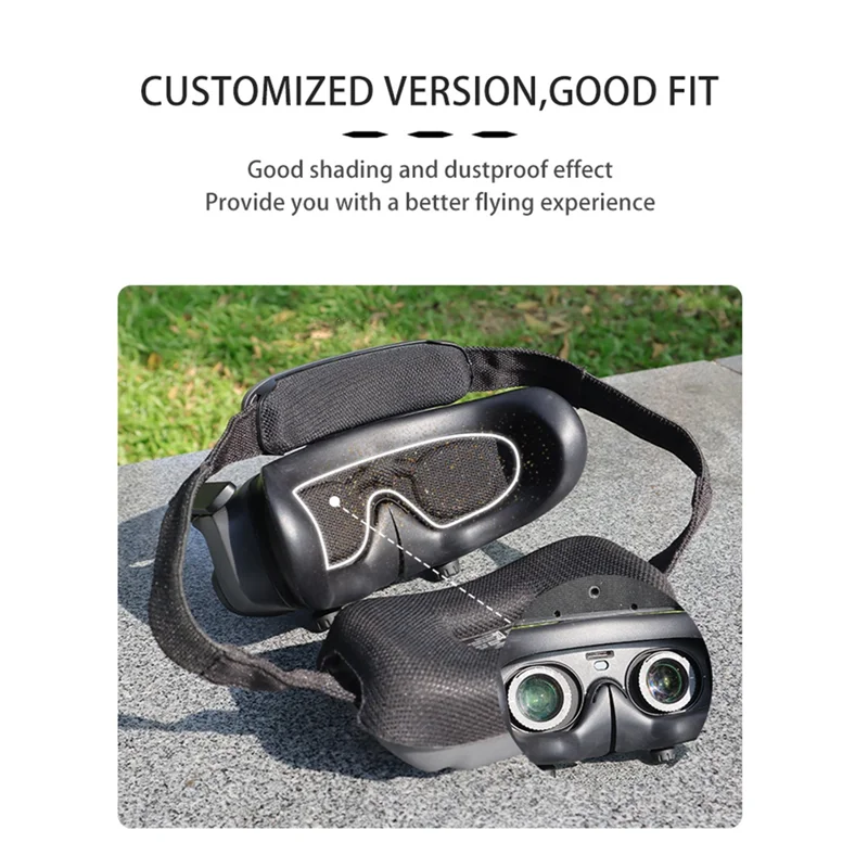 Popular Lens Protection Cover For DJI AVATA 2 GOGGLES 3 Eyeglasses Dust Shading Pad