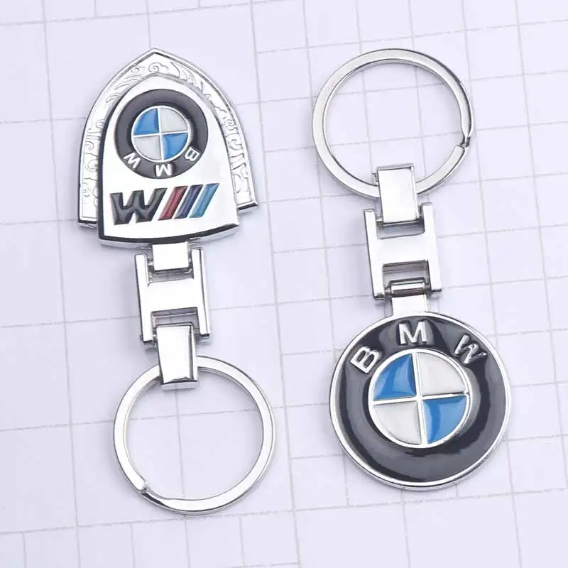 Car Metal/Leather Key Chain Braided Rope Keyrings Key Case For BMW M M3 X1 X2 X3 X5 X4 X6 X7 G30 G20 G32 G11 G12 F40 F30 F20 F10