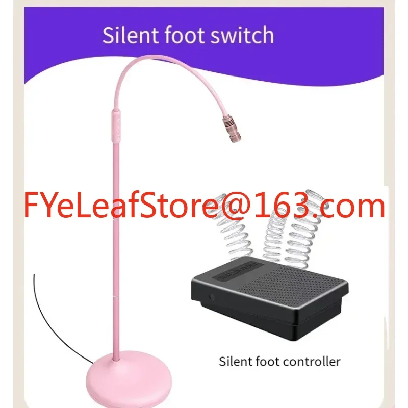 

5W Pink UV LED Curing Lamp UV Ultraviolet Light UV Glue Curing Light Beauty Eyelash False Eyelashes Grafting Foot Step Switch
