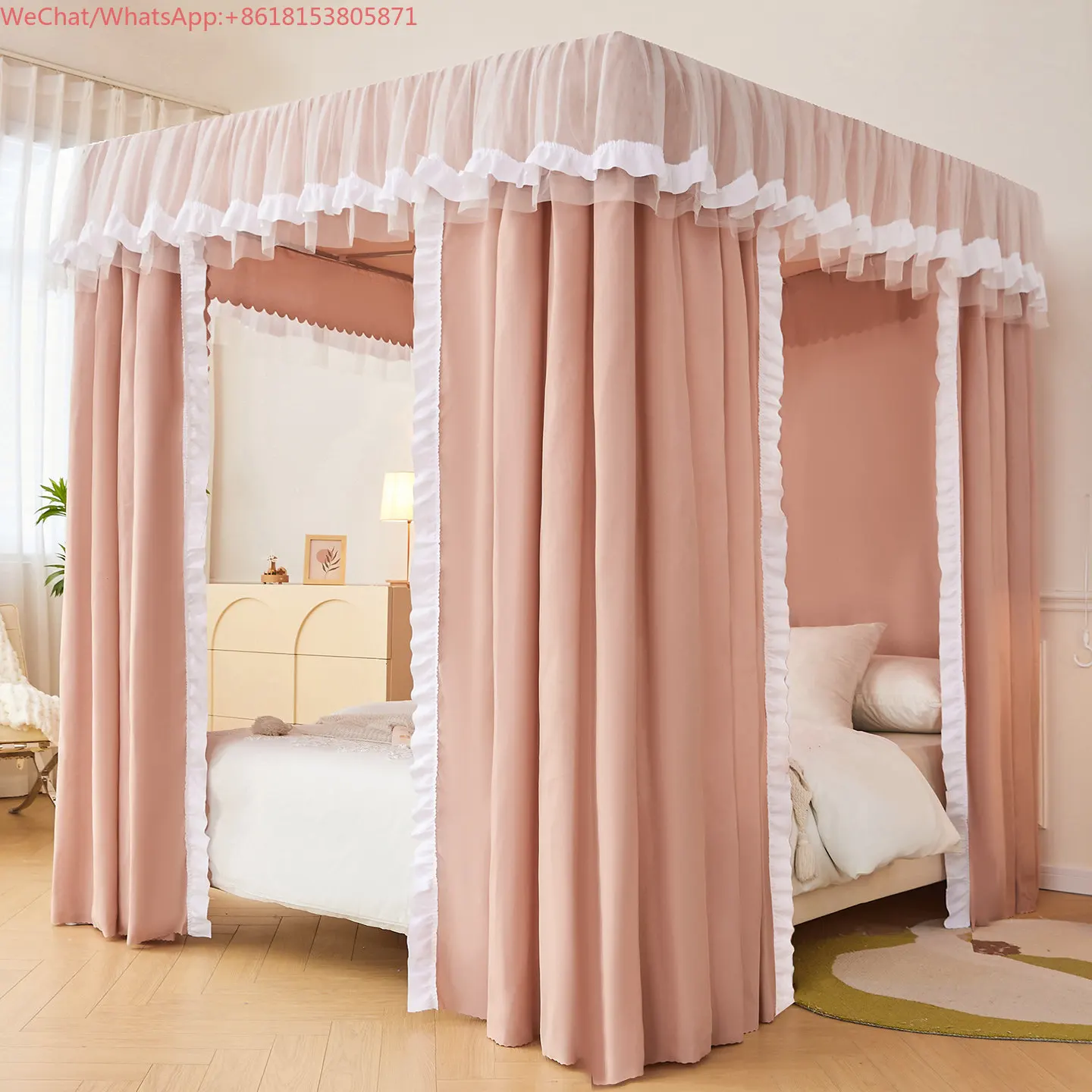 Princess Wind Closed Integrated Dust-proof Floor Double Household Warm 1.8m