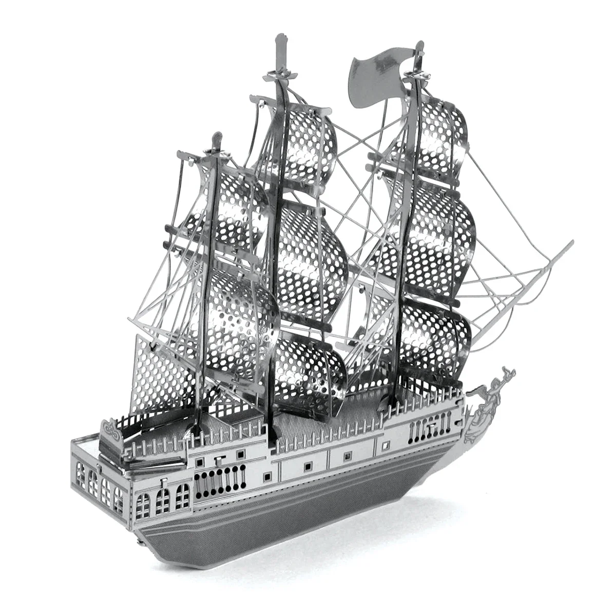 เรือ 3D โลหะปริศนาชุด DIY เลเซอร์ตัดปริศนาจิ๊กซอว์ของเล่นสําหรับเด็ก