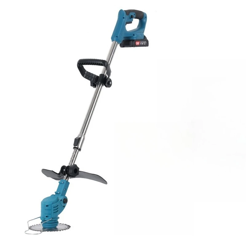 

2025 Household Cordless Electric Lawn Mower Agricultural Weeding Machine Lithium Battery Portable Garden Trimmer