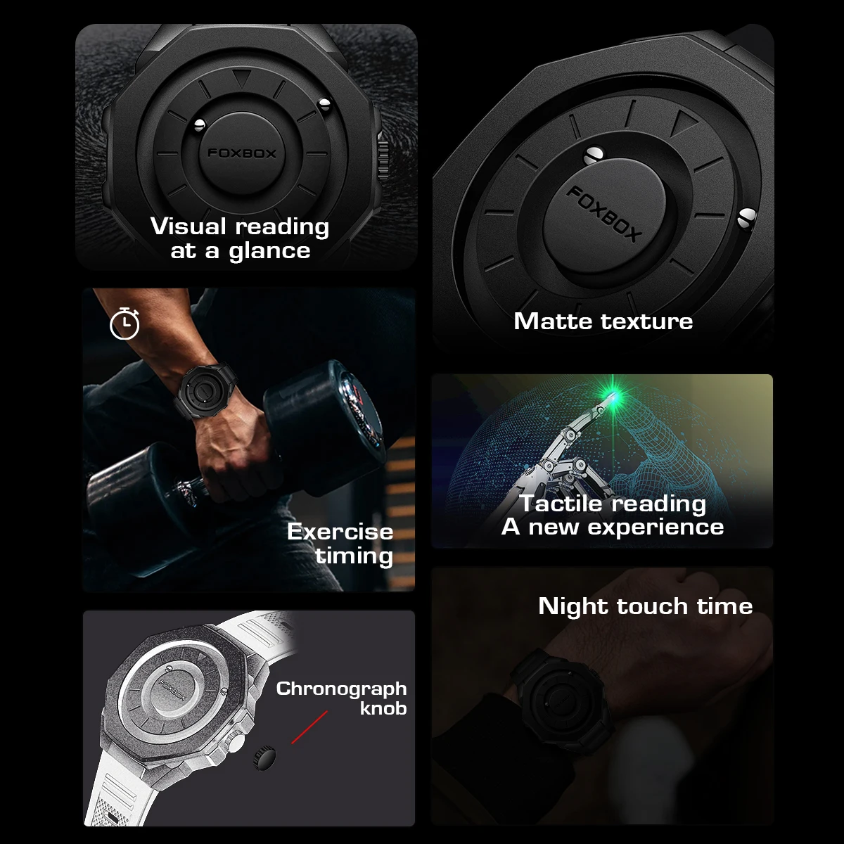 2025 جديد ساعة رجالية FOXBOX العلامة التجارية الأصلية الفاخرة المتداول حبة تصميم ساعات يد كوارتز للرجال موضة مقاوم للماء ساعة الرجال