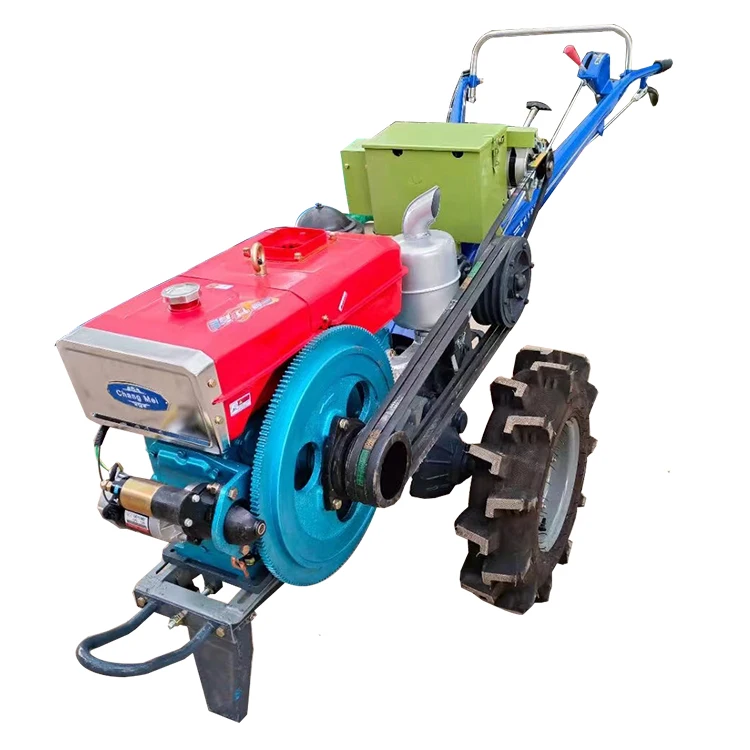 

High Quality 8-28hp Walking Tractor Mini Tractor With Multiple Implements