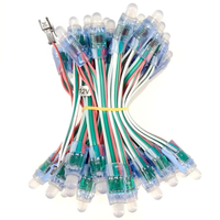 50pcs/lot 12mm DC5V 12V addressable Led module WS2811 IC Digital Waterproof LED Pixel Light For letter display