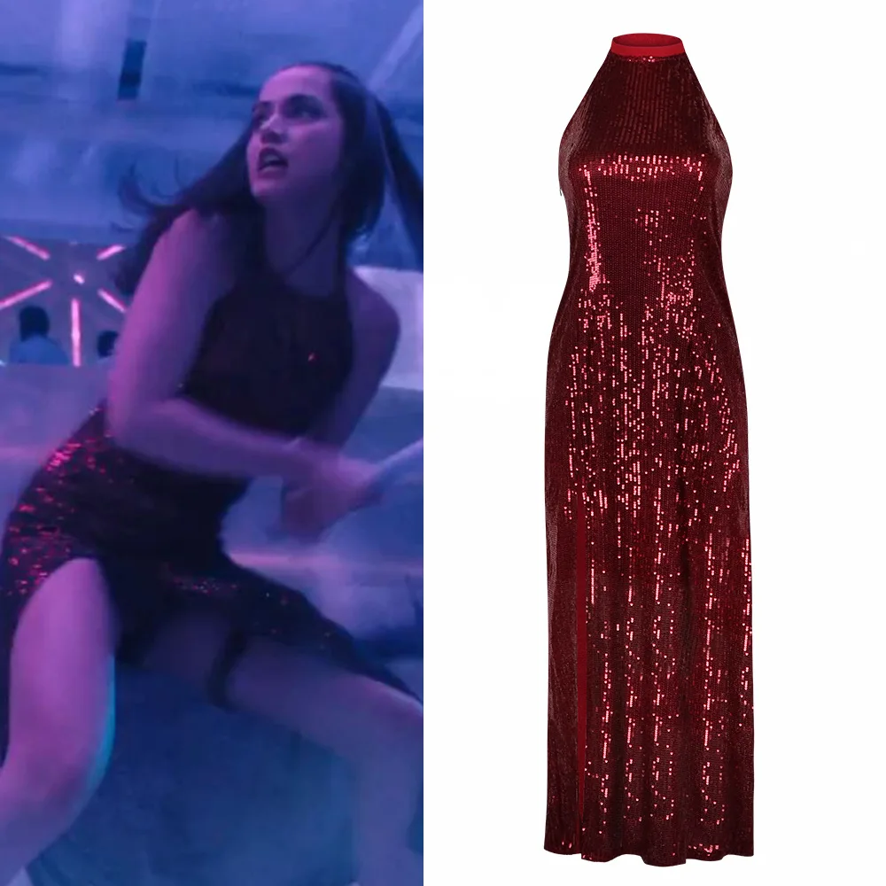 

High-speed Pursuit Ballet Assassin Cosplay Costume Eve Evening Dress Eve Women's Dress Cosplay Halloween Costume