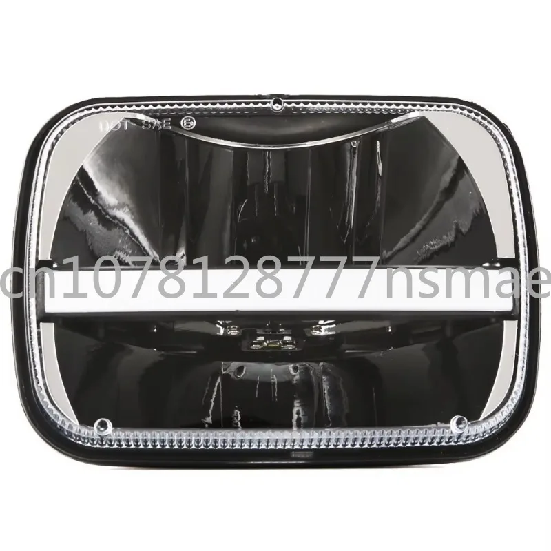 

5x7-дюймовая прямоугольная герметичная светодиодная фара DRL, указатель поворота дальнего/ближнего света, подходит для моделей грузовиков H4651 H4652 H4656