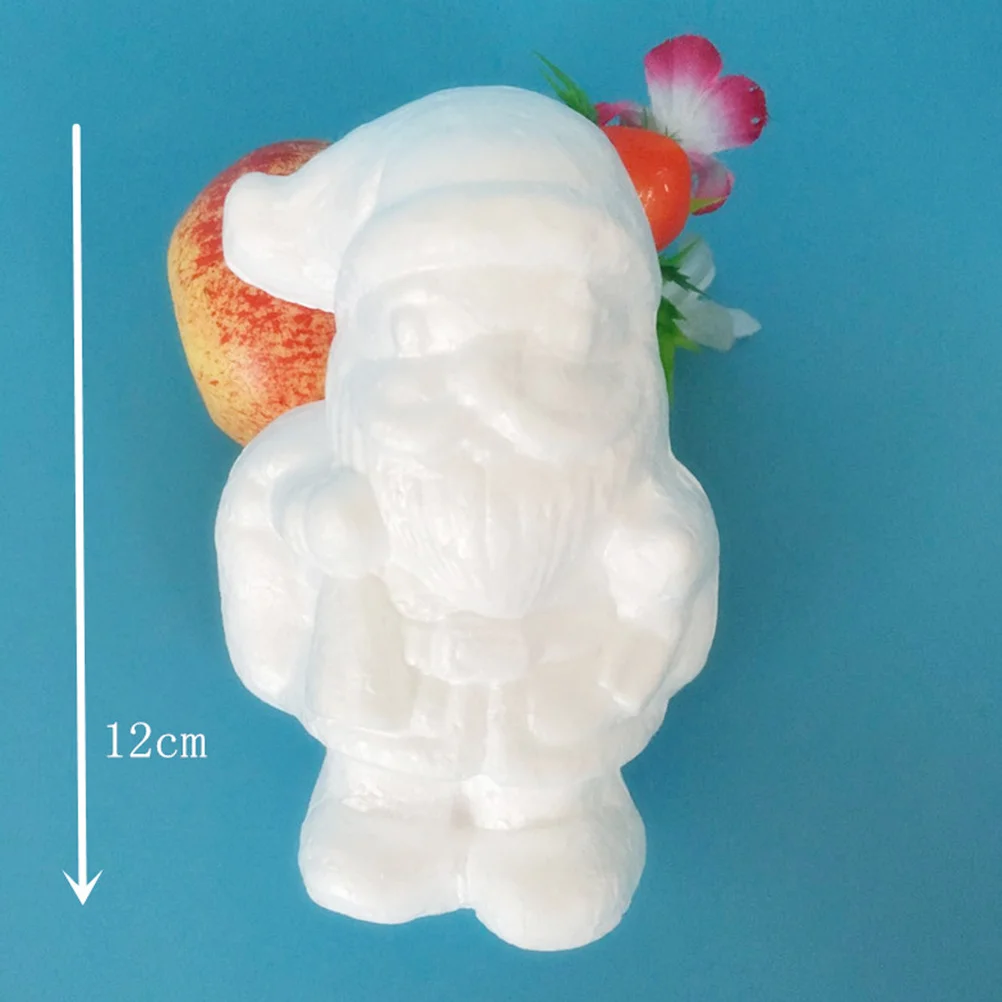 12 قطعة عيد الميلاد سانتا كلوز الديكور الحرف اليدوية لعطلة هدية مرحلة ما قبل المدرسة التعليم الحرفية احتفالية المنزل مكتب بار #2