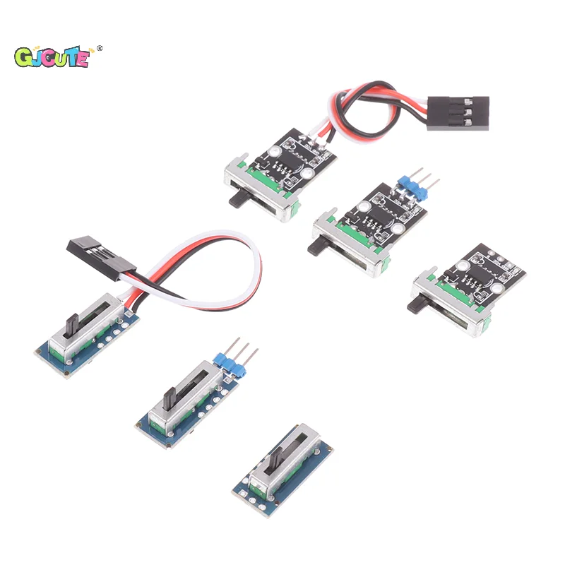 Slide Type HV Digital Servo Tester PWM Checker Driver 5-26V Input Brushless Motor ESC Controller DIY Speed Control Switch Part
