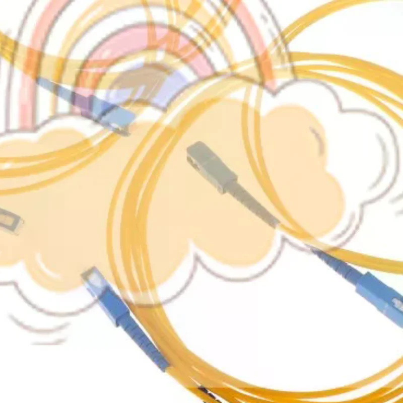 APC UPC UPC UPC Optical Fiber Patch Cord Cable Simplex FTTH SM Single-mode 1/2/3/5M Fiber Optic Jumper