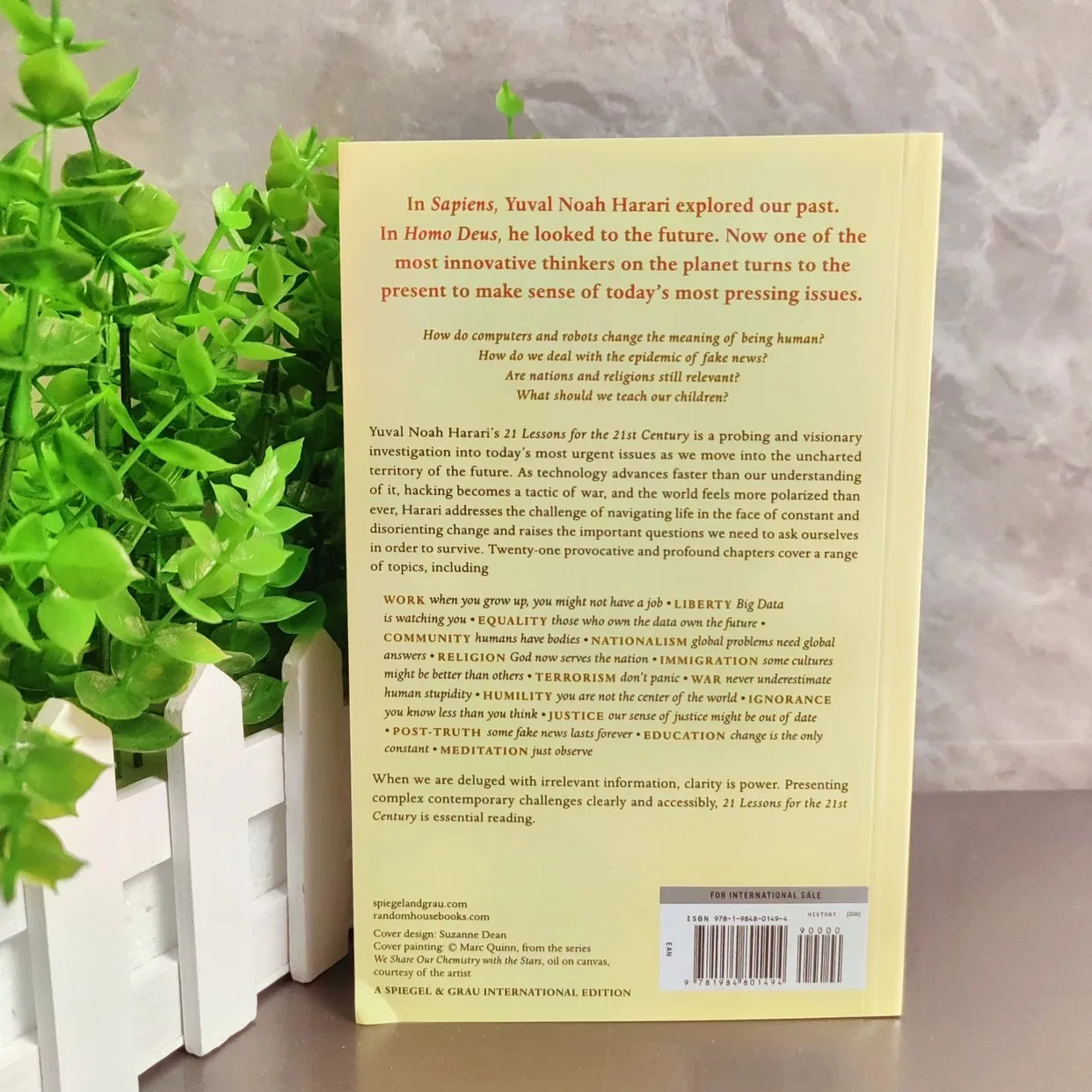 21세기의 21가지 교훈 - Yuval Noah Harari 영어 단행본
