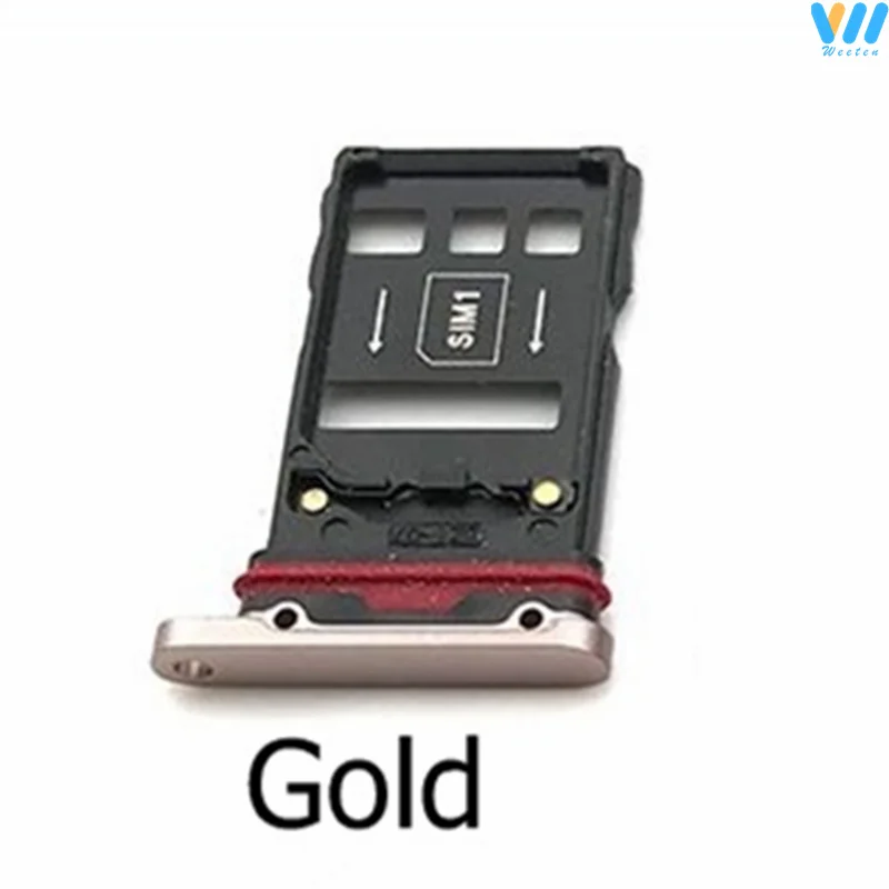 Sim Card Tray For Huawei Mate 20 Pro SIM Micro Reader Card Slot Holder Adapters Card Socket Connector Replacement Repair Parts