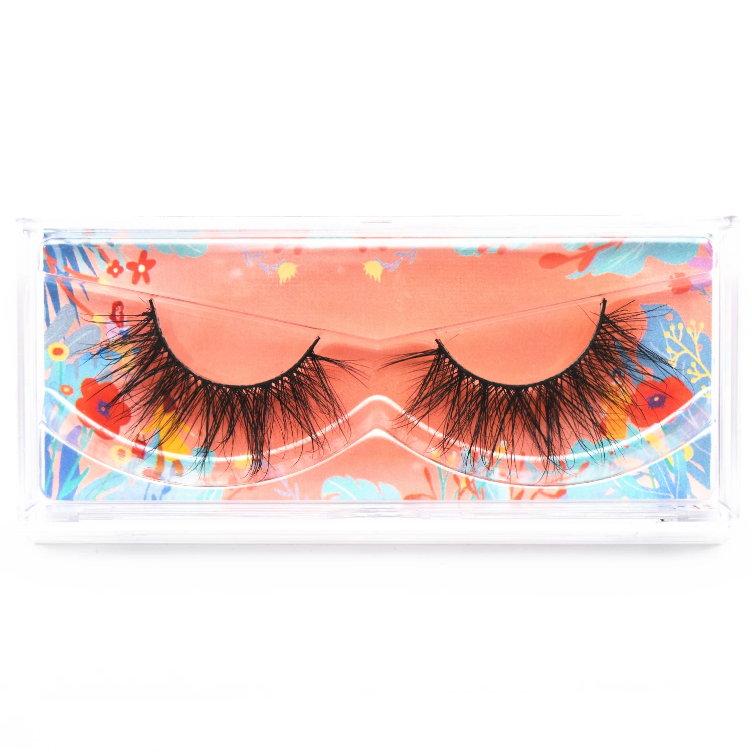 E12 Natural Fluttery 3D Mink Lash Wispy False Eyelash Vegan cruelty-free Mink Eyelash Criss-cross Lashes doe-eyed effect Makeup