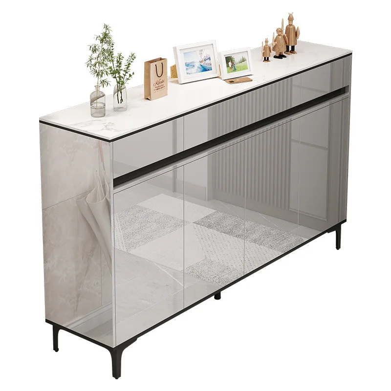 

Large-capacity entrance cabinet integrated shoe cabinet storage cabinet at the door of the household