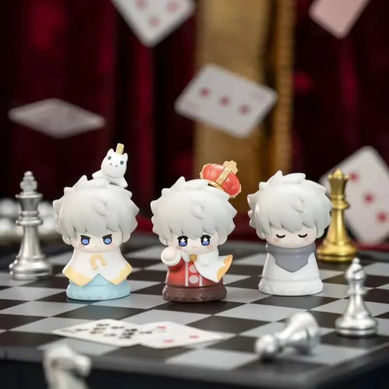 رابط حقيقي انقر فوق سلسلة الشطرنج صندوق أعمى لطيف دمية سطح المكتب زخرفة لعبة عصرية أنيمي الطرفية هدية جميلة نموذج المرآب عدة #3