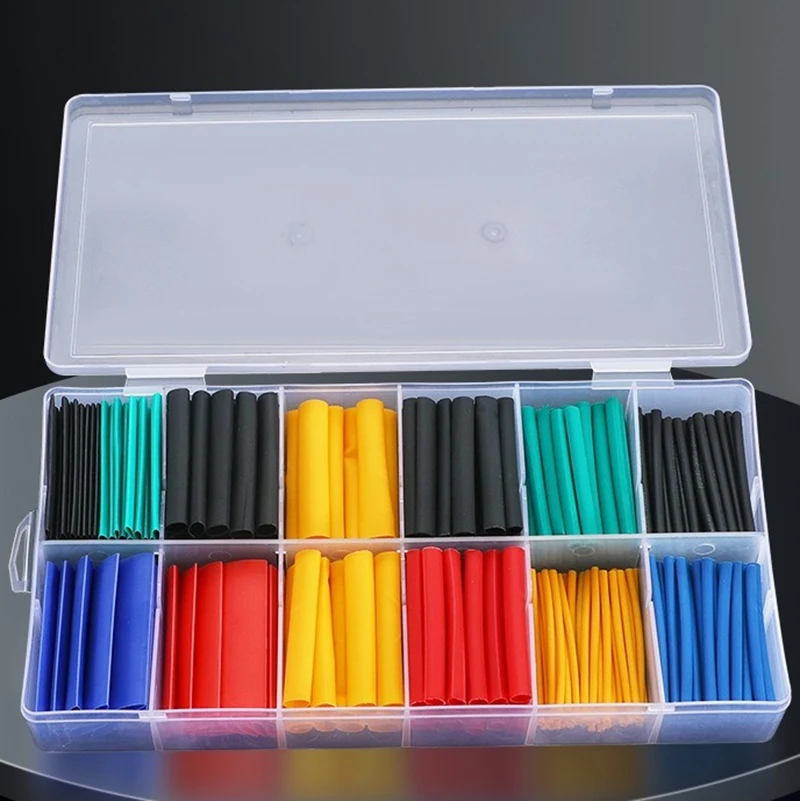 280 Pcs Heat Shrink Suit Wire Protective Sleeve Insulation Heat Shrink Tube Boxed Heat Shrink Tube Insulation Sleeve image 3