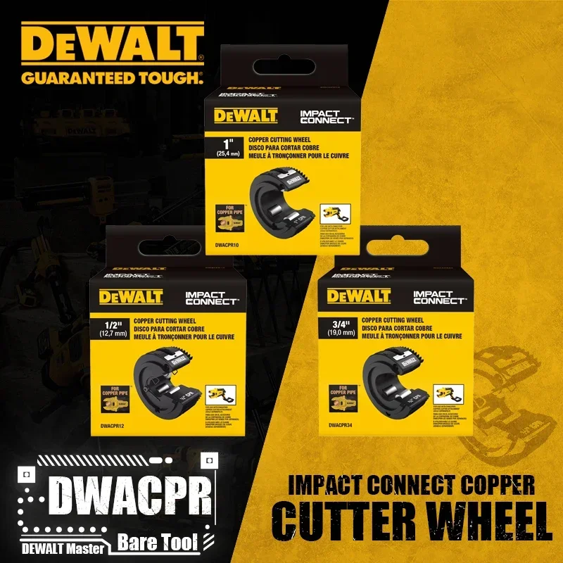 DEWALT DWACPR12 DWACPR34 DWACPR10 Impact Connect Copper Cutter Wheel Power Tool Accessories For DWACPRIR