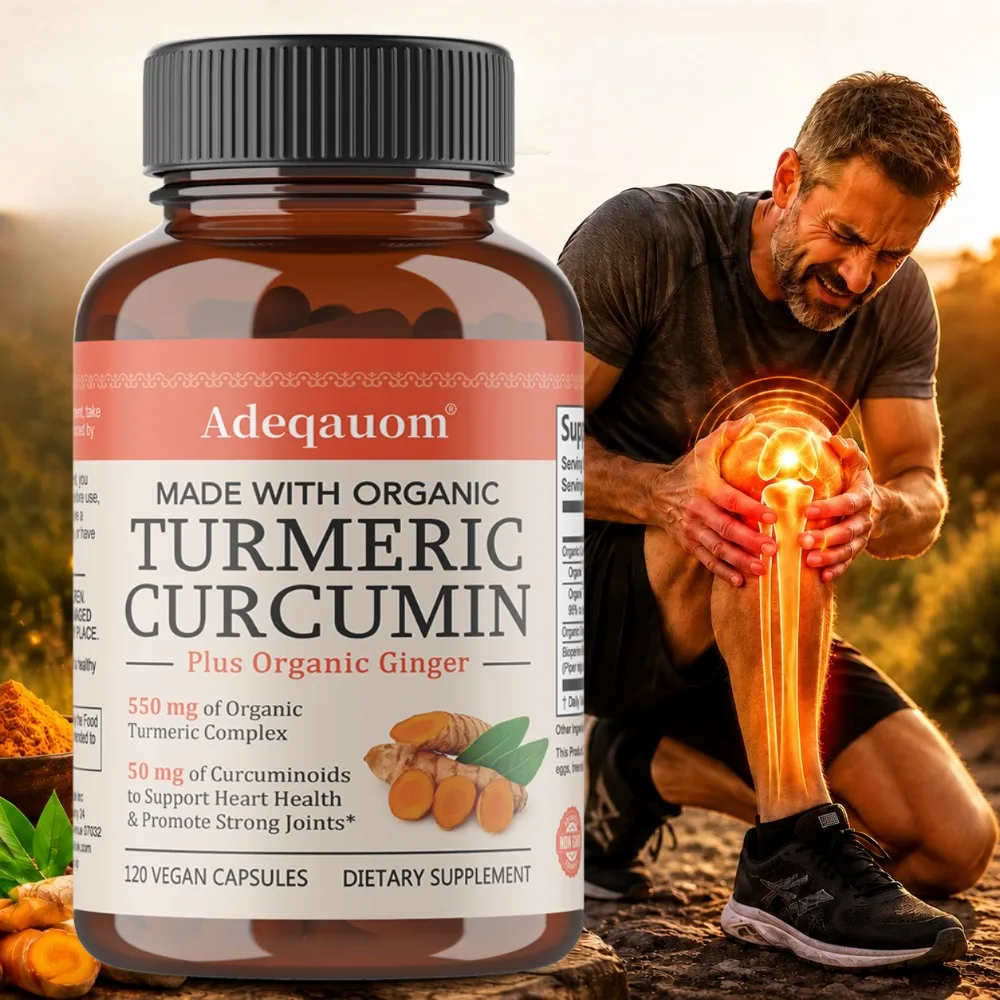 Turmeric Curcumin Supplement with Black Pepper for Advanced Absorption - Standardized 95% Curcuma - Joint & Immune Support