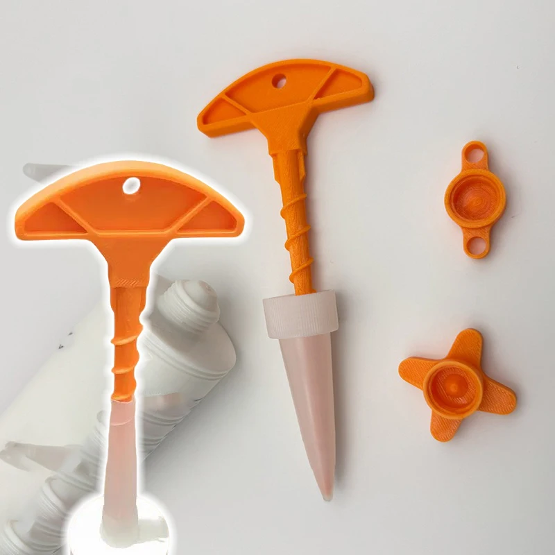 

Silicone Seal Cap Nozzle Cleaner Prevents Drying for Sealant Gun Nozzle 3D Printing Glue Tool DIY Home Improvement Accessories