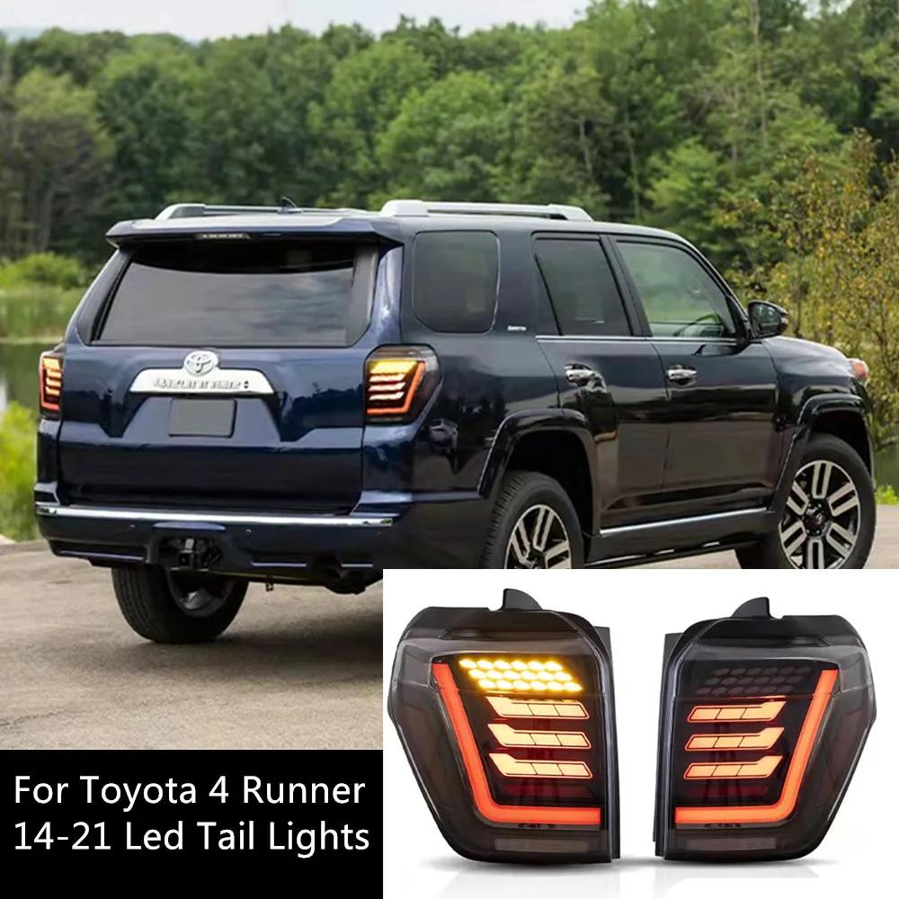 

2 шт., Автомобильные светодиодные задние фонари для Toyota 4runner 2014 -2021