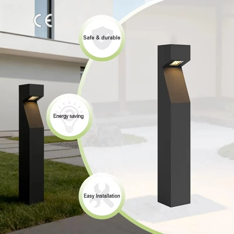 

New Solar LED Garden Lawn Light IP65 Waterproof Aluminum Low Voltage Landscape Lamp Outdoor Decorative Lighting