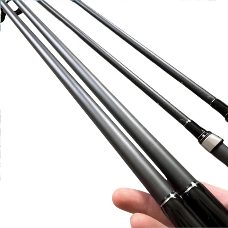 قضيب سمك الشبوط الكربوني عالي الجودة من الفولاذ المقاوم للصدأ، قضيب صيد سمك الشبوط الصلب الخفيف