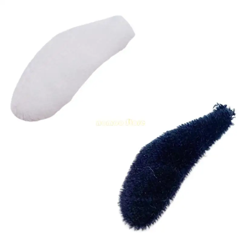 31BF Plush Padded Dog Ear for DIY Hair Clip Decors Crafting Headband Making Material