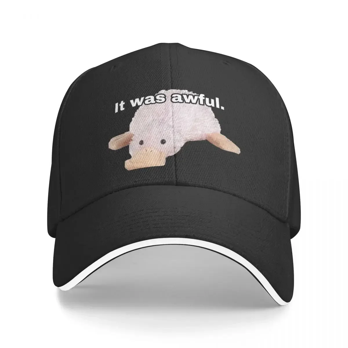 Webkinz waddles googles it was awful meme Baseball Cap luxury caps Luxury Cap Male Women's