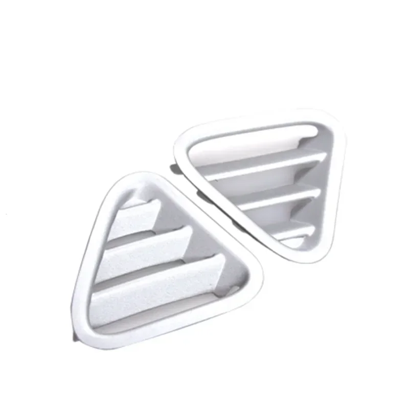 2pcs car styling For Chevrolet Equinox 2017-2023 ABS Chrome Front Central console Air Vent Outlet Cover Trim