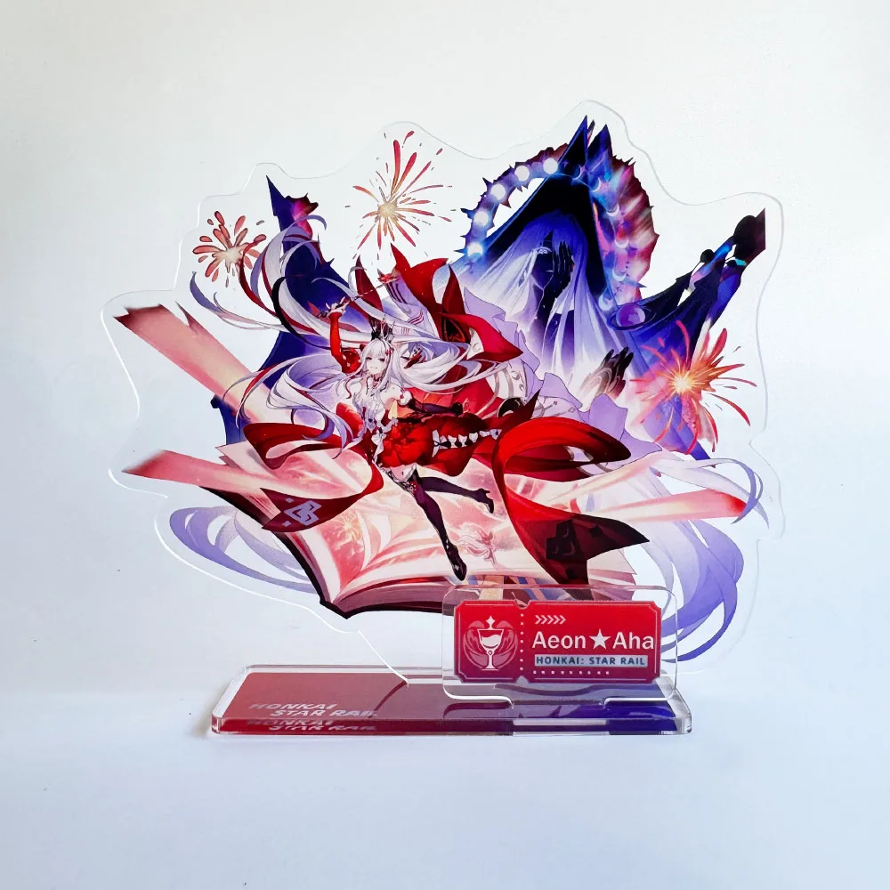 Aeon Aha Game Honkai Star Rail Figures Ashveil Sparxie Phainon Sunday Silver Wolf Anime Acrylic Kafka Model Desk Ornaments Gift