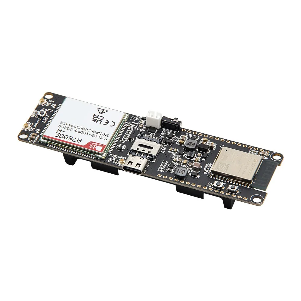 ESP32-S3 LTE GSM Wireless Communication Module A7608SA A7608E Wi-Fi BT 5 TF Card I2C SPI UART Multi Band IoT Development Module