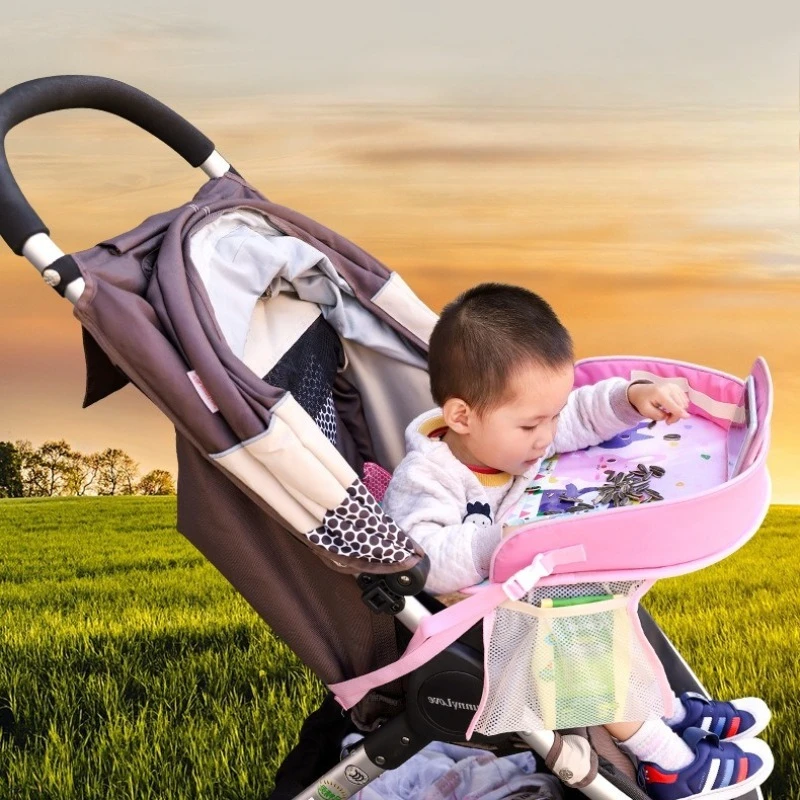 

Съемный детский стол для кормления и игр для детского сиденья — тарелка для закусок, которую можно стирать в машине, органайзер для игрушек с подстаканником