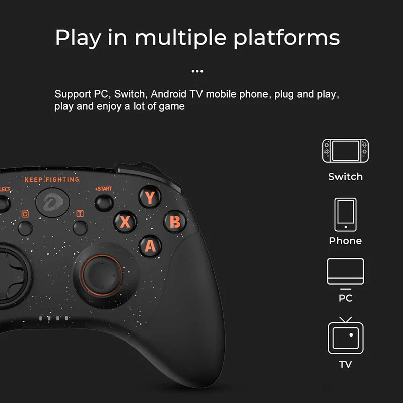 Dareu Bluetooth Gamepad Draadloze Game Controller 360 ° Pc Joystick Dualshock Controllers Voor Android Tv Telefoon Switch