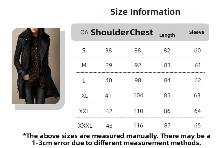 Feminino estilo britânico gola de pele espessada jaqueta de couro de comprimento médio casaco estilo motocicleta moda