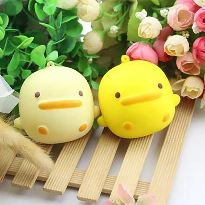 Funny Cute Duckling Slow Rebound Toys Soft Cartoon Animals Kids Stress Relief Toys Creative Children's Holiday Birthday Gifts