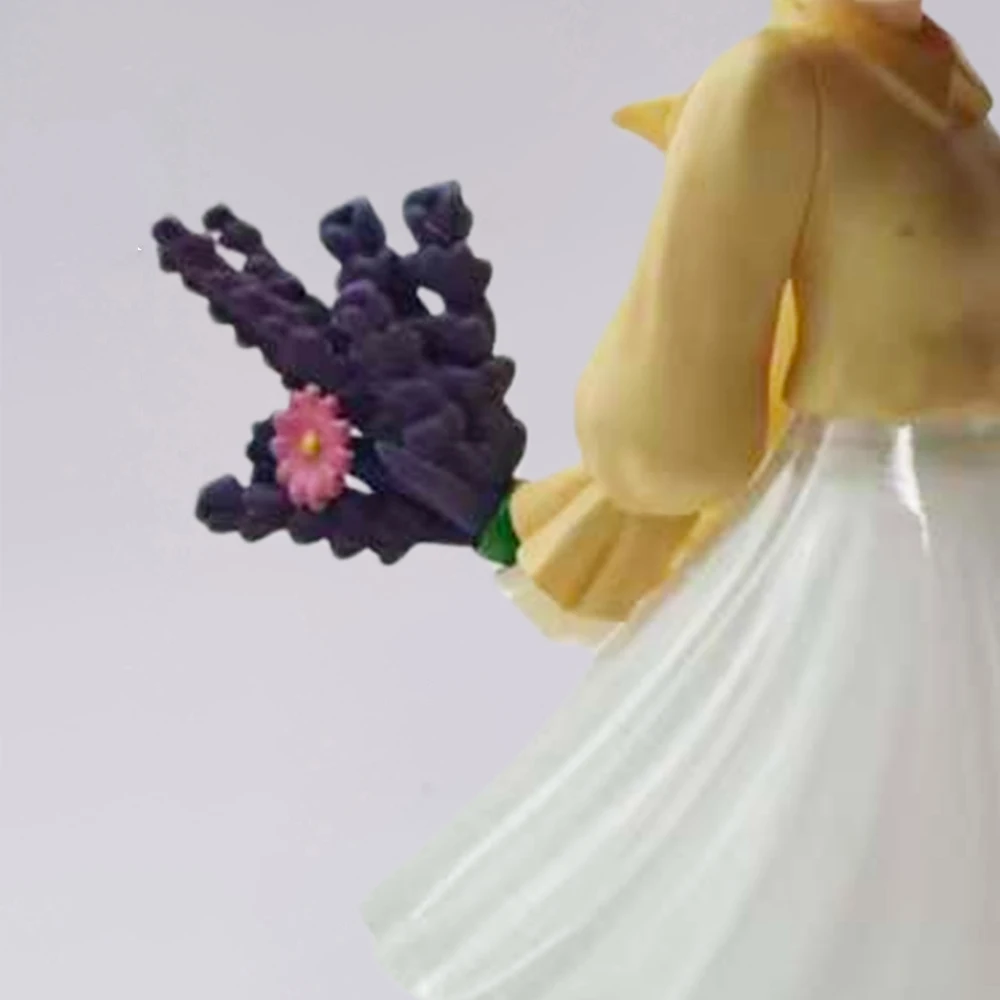 Looking back at the flower wreath, Haibara Ai Ming, Detective Conan, PVC model statues, gifts for girlfriends