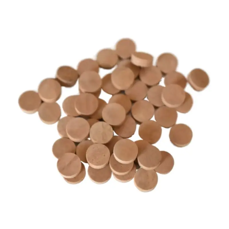 50 Musical Instruments Trumpet Trombone Water Key Clarinet Oboe Key Pad Natural Cork Pad Accessories Repair Parts 9mm*3mm